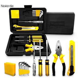 Kit Jogo De Ferramentas Com Maleta 12 Peças Titanium