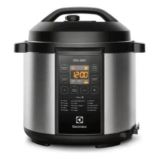 Panela De Pressão Elétrica Electrolux 6l Preta Experience Pcc20 220v