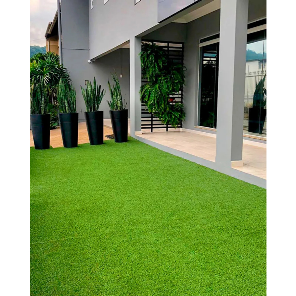Grama Sintética para Quintais 1m x 1,5m – Fácil Manutenção e Proteção ...