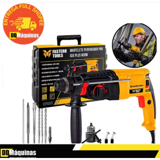 Martelete Rotativo Rompedor 820W 110V FST047 - Fasterr