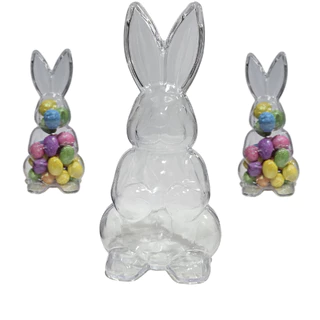 Coelho Baleiro Pacote com 3 Unidades - Tema de Páscoa em Oferta na Shopee