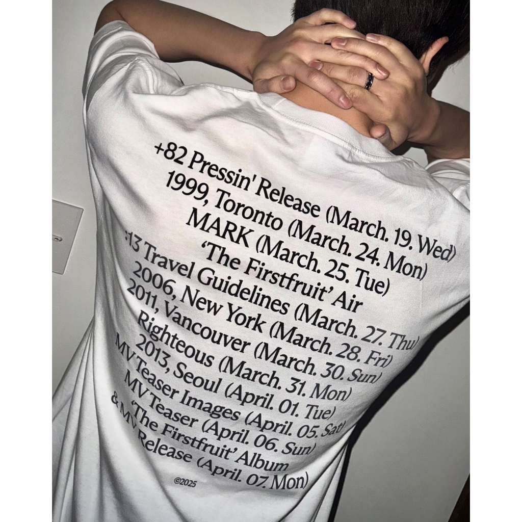 Camiseta Mark Lee Firstfruit album NCT Dream First Fruit | Shopee