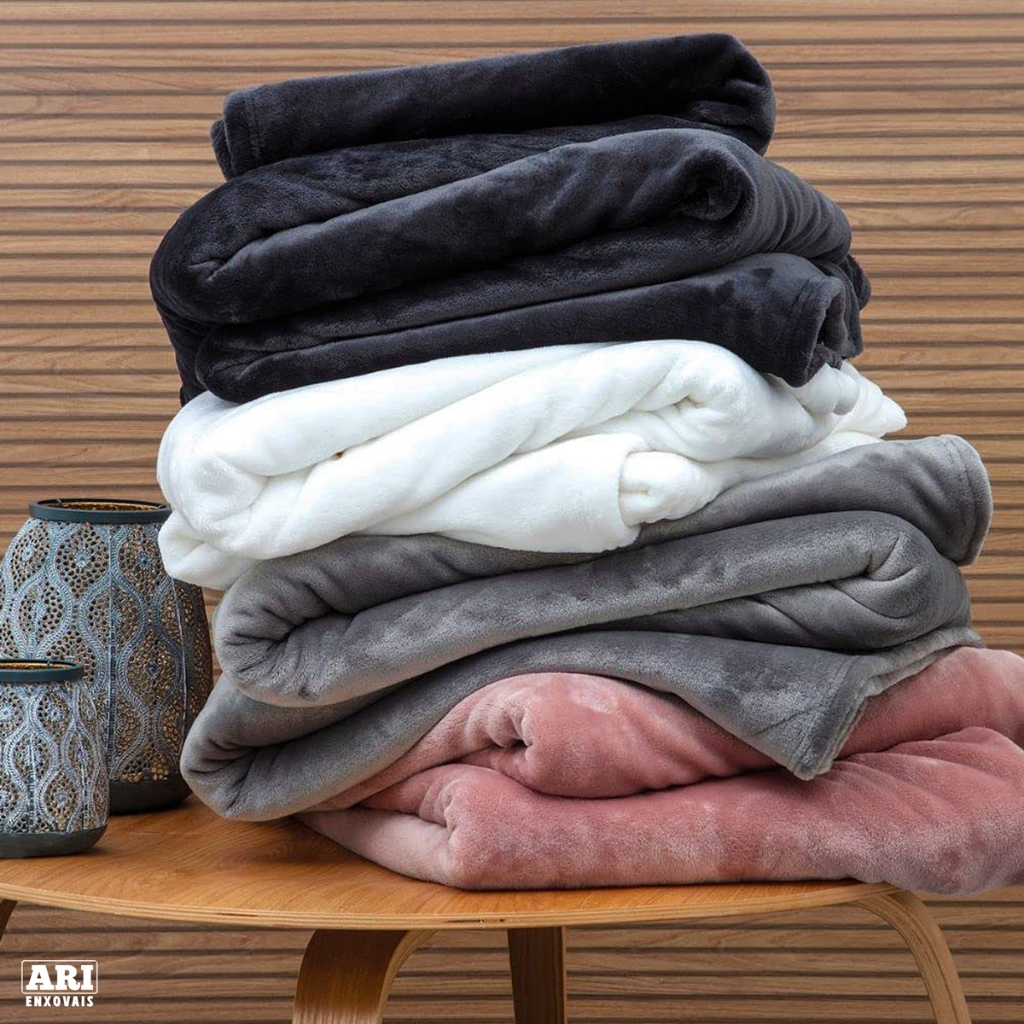Cobertor Queen Toque de Seda Kacyumara Blanket Soft Liso 2,20x2,40 ...