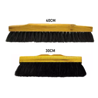 Kit Vassoura Pelo Animal 40cm E Outra 30cm Crina Cavalo (Sem Cabo )