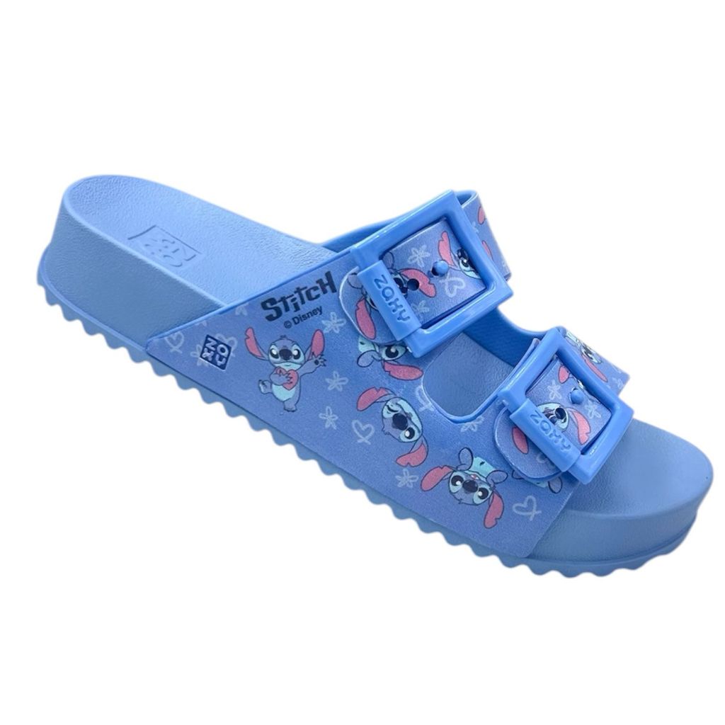 Slide Zaxy Partner Stitch Original NF Sandalia Plataforma 19149