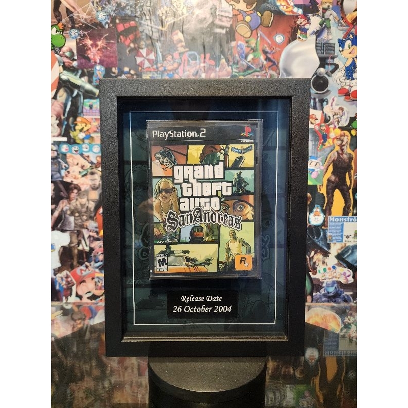 Quadro porta DVD (PS2, PS3, Wii, WiiU, Xbox) qualquer tema!