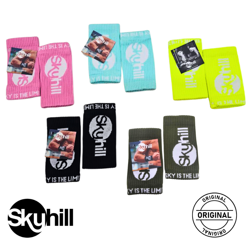 Munhequeira Canelada de Suor SkyHill Crossfit Original
