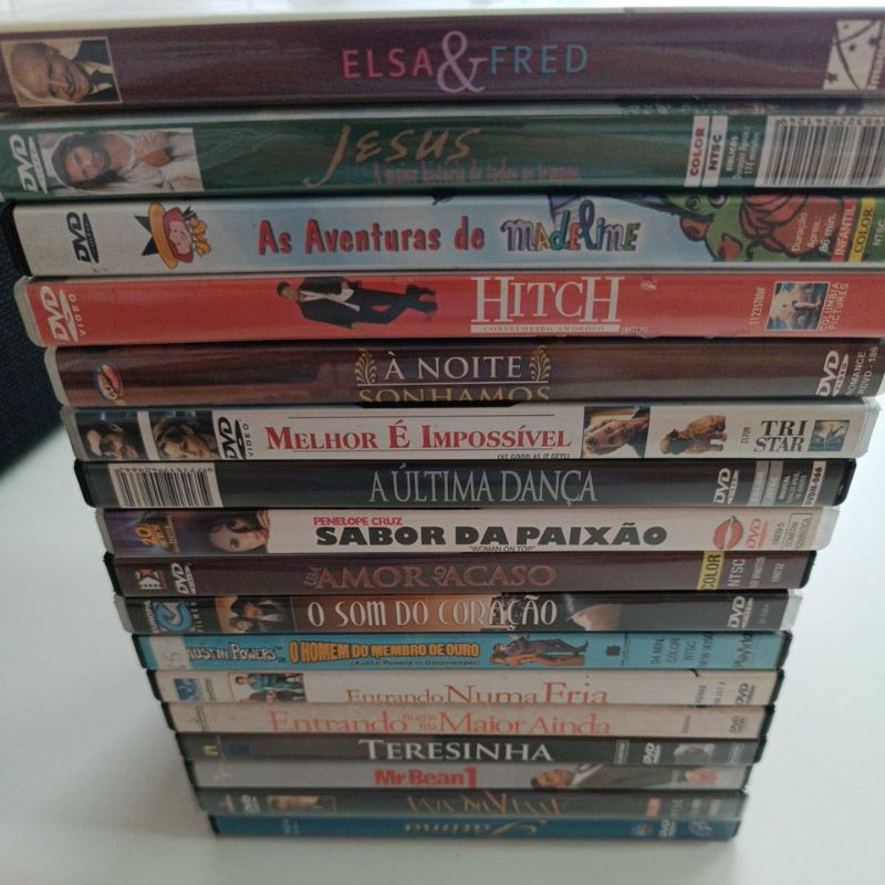 Lote 17 Dvds | Shopee Brasil