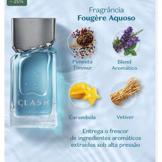 Lançamento Oboticário Linha CLASH Masculina ESCOLHA O SEU!!! em Oferta na Shopee