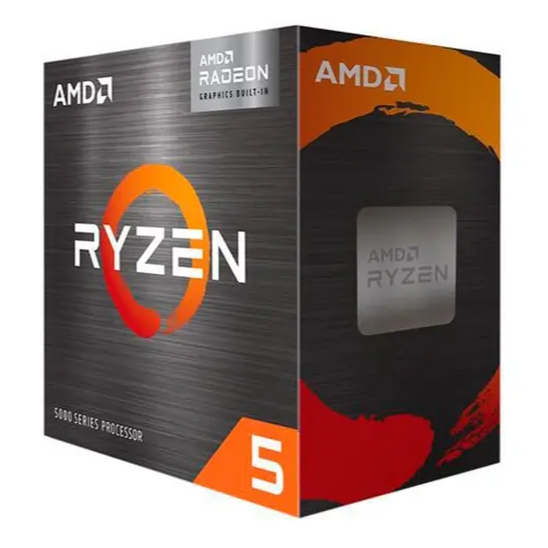 Processador AMD Ryzen 5 5600GT, 3.6 GHz, (4.6GHz Max Turbo), Cache 4MB, 6 Núcleos, 12 Threads, AM4 - 100-100001488BOX