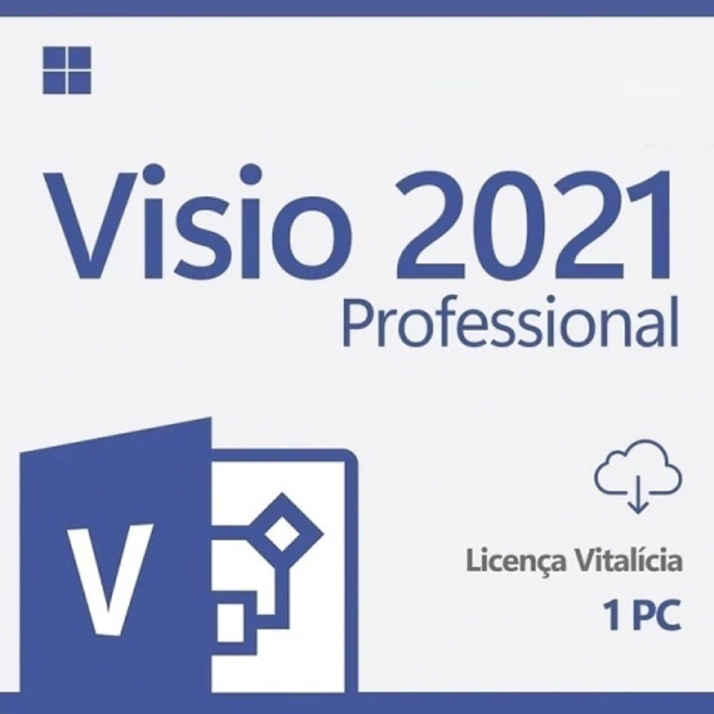 Microsoft Visio 2021 VITALICIO | Shopee Brasil