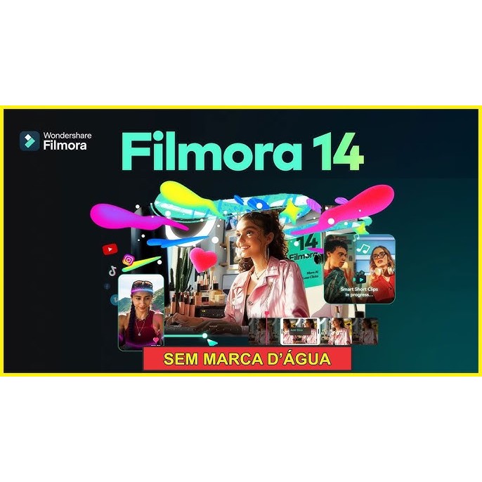 Wondershare Filmora 14 / 2024 ATUALIZADO ( 64 Bit )ENVIO IMEDIATO APOS ...