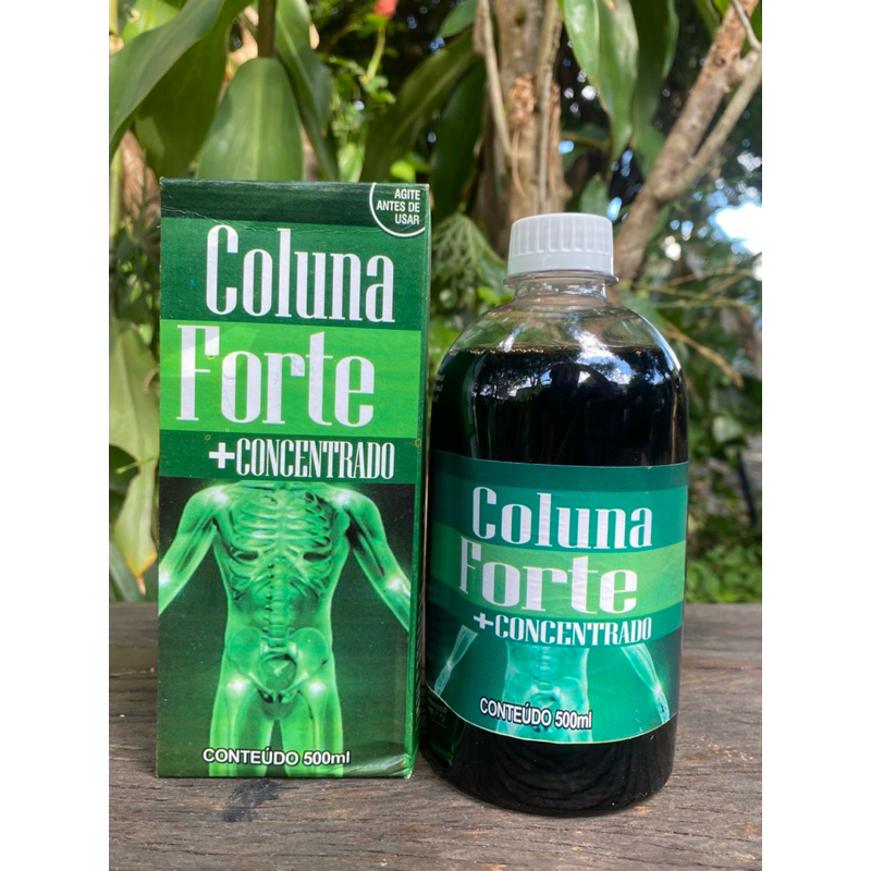 Coluna Forte + concentrado 500ml - Saúde da Terra | Shopee Brasil