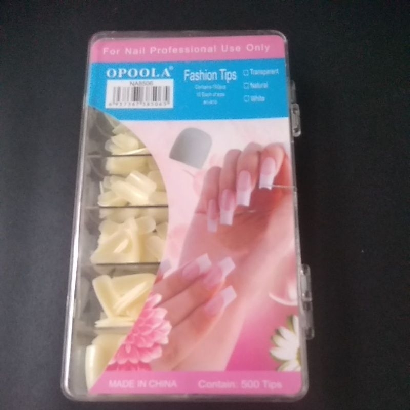 unhas postiças de uso profissional caixa 500 unidades | Shopee Brasil