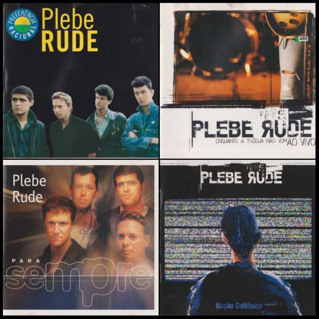 CD PLEBE RUDE (2001) PARA SEMPRE 00 - ENCARTE FRONTAL ESCRITO | Shopee ...