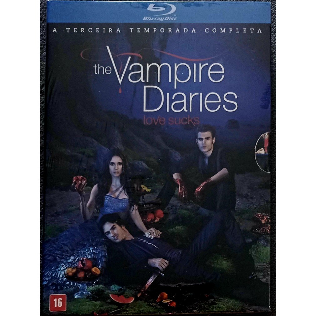 [LACRADO] Blu-ray Box The Vampire Diaries - 3° Temporada Completa ...