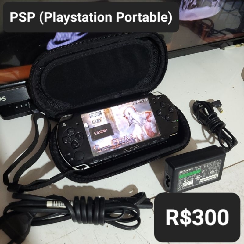 PSP 2000 Japonês Desbloqueado Original Usado | Shopee Brasil