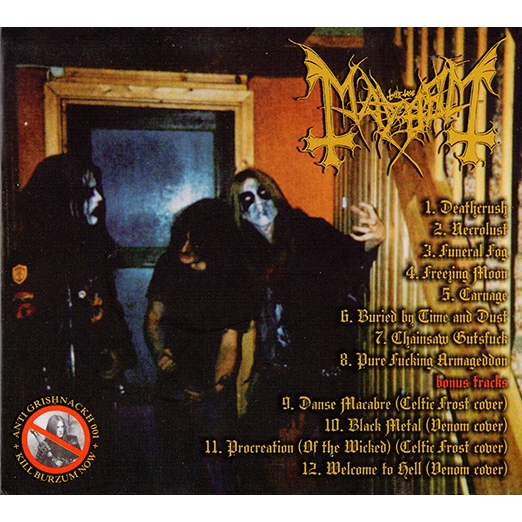 Mayhem – The Dawn Of The Black Hearts [ Digipak CD
