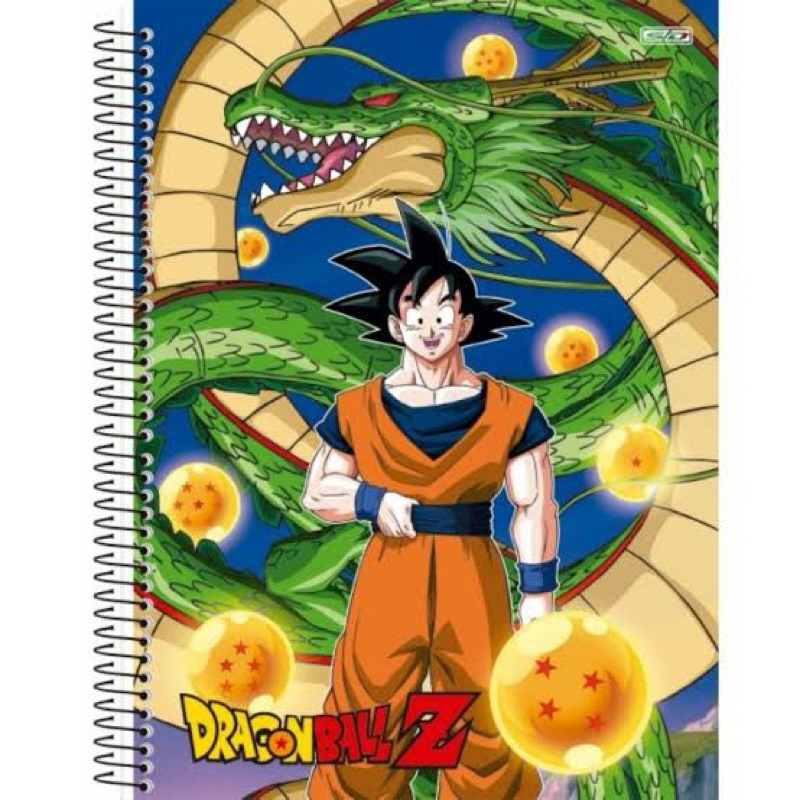 Caderno Personalizado do Dragon Ball Z 320 Folhas 20 Matérias | Shopee ...