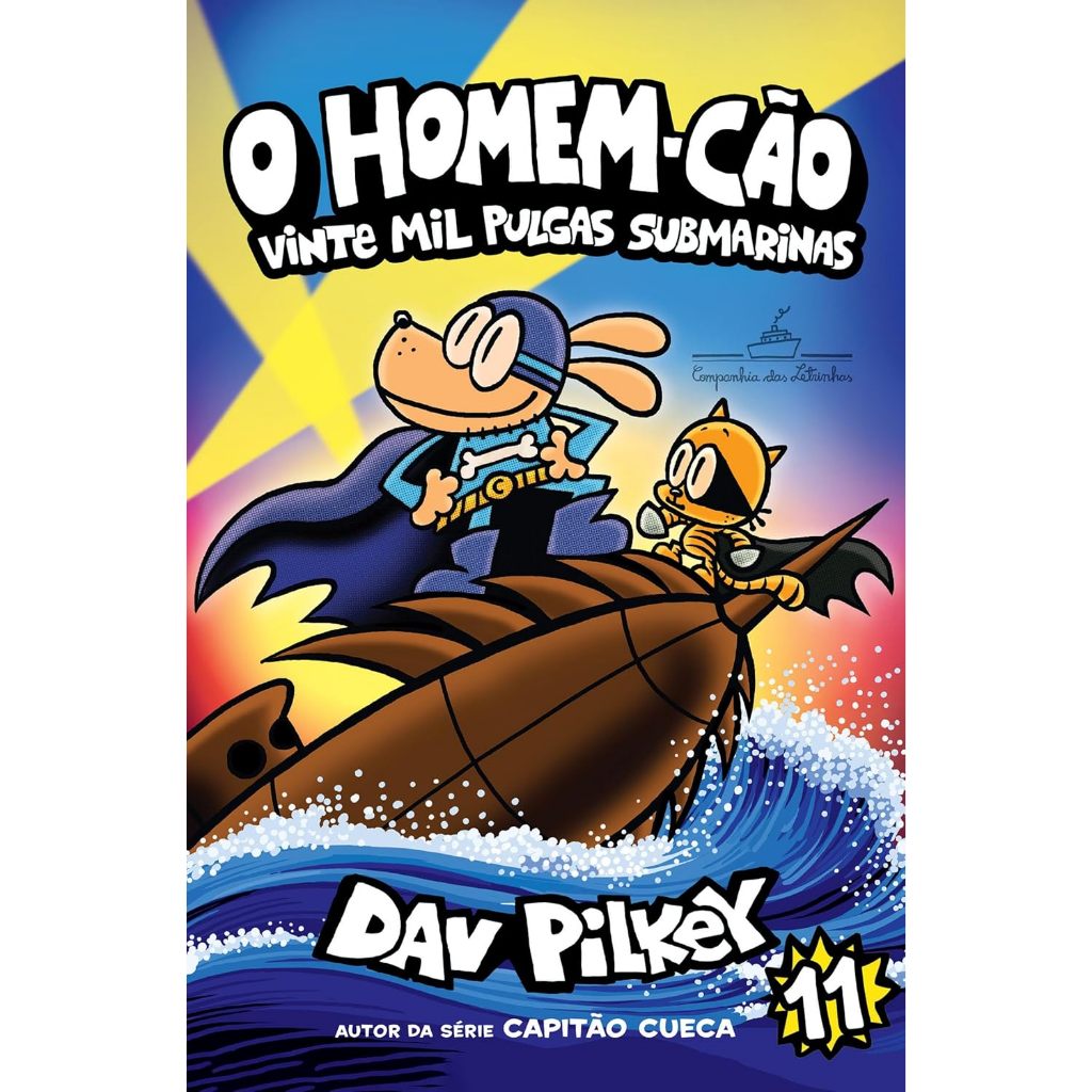Livro O Homem-Cao: Vinte Mil Pulgas Submarinas – Vol. 11 | Shopee