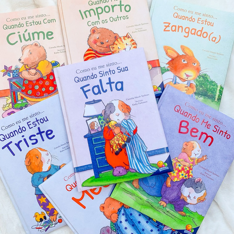 Livro Como eu me sinto - Livro de emoções Infantil - Livro Sobre ...