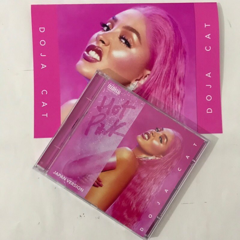 CD Doja Cat - Hot Pink Deluxe Japan Fan Edition e Poster | Shopee Brasil