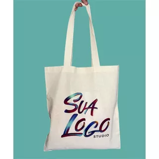 Kit 5 Ecobags Personalizadas Com A Sua Logo