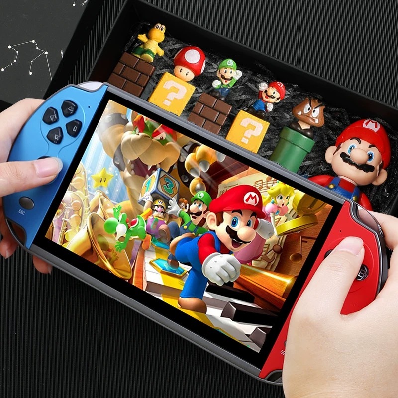 Console Mini Vídeo Game Portátil 10.000 Jogos Retrô Clássico 5.1"