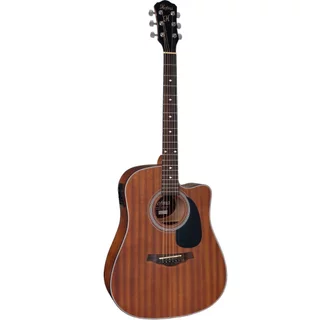Violão Elétrico Hofma Hmf250 Folk Satin Natural em Oferta na Shopee