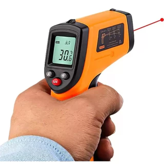 Termômetro Culinário Digital Laser Infravermelho -50º~400º C Primebras em Oferta na Shopee