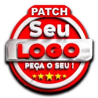 Patch personalizado com a sua imagem aplicação de termocolante ou velcro bordado