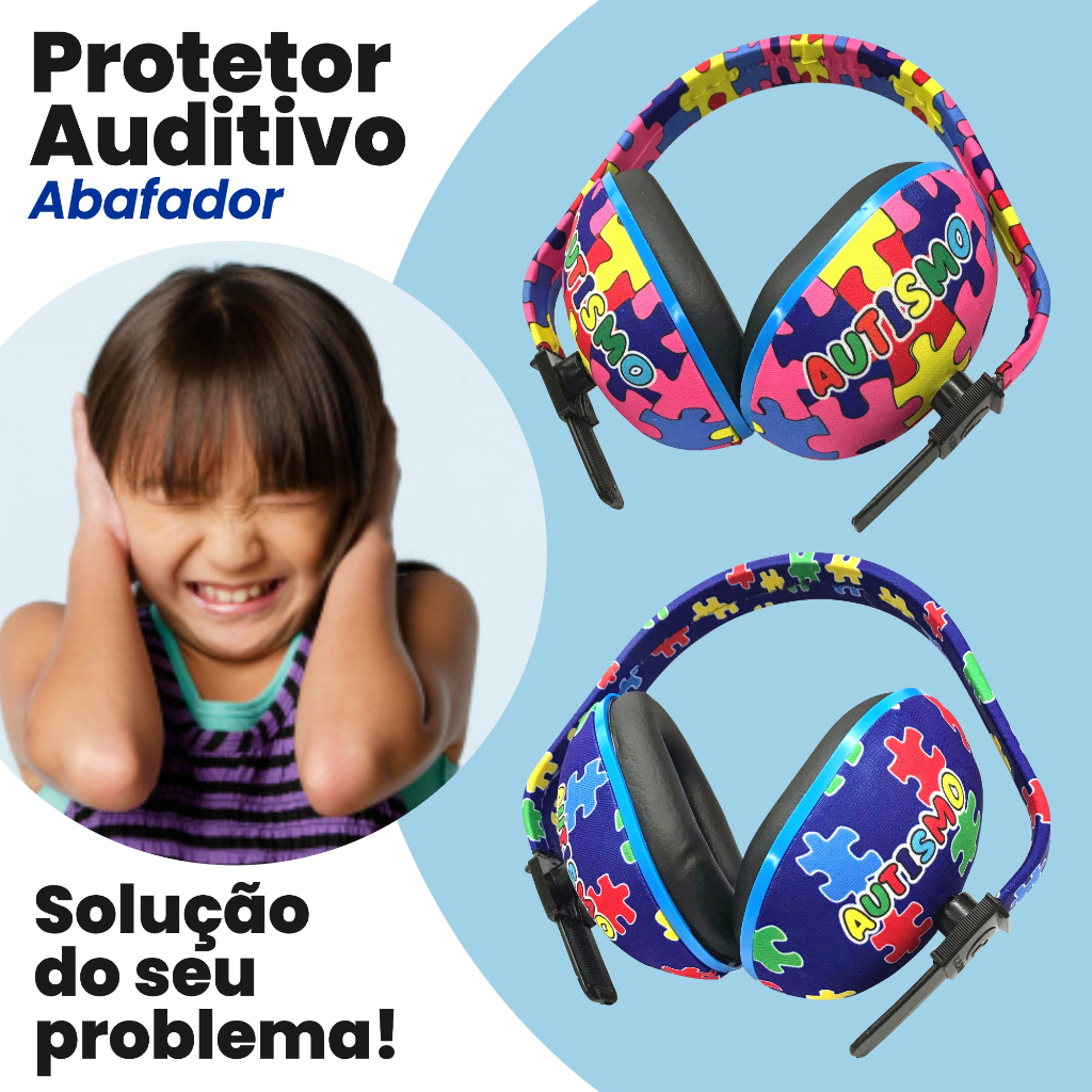 Protetor Auditivo Abafador Personalizado Para Autismo | Shopee Brasil