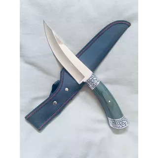 Faca De Caça Pesca Churrasco Luxo Fulltang Inox SA39