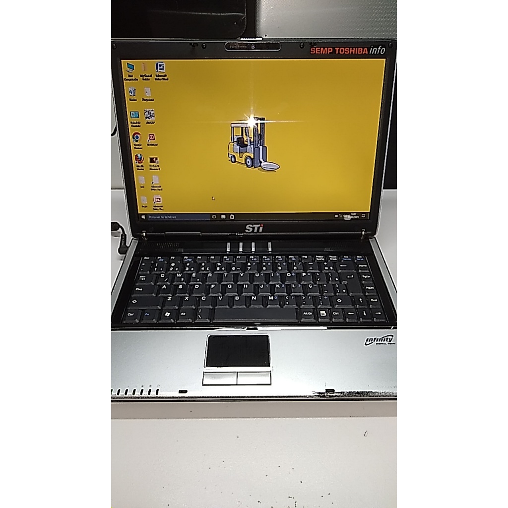 Notebook STI Dualcore 2.1 3gb Hd 100 Pronta Entrega Barato | Shopee Brasil