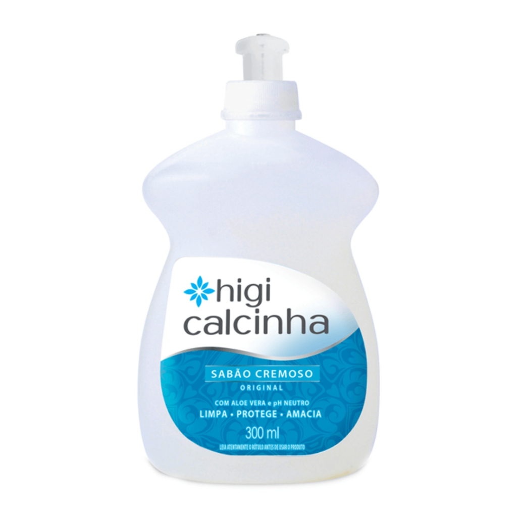 Sabão Cremoso Higi Calcinha 300ml Lavagem de Roupas Íntimas Escolha o ...