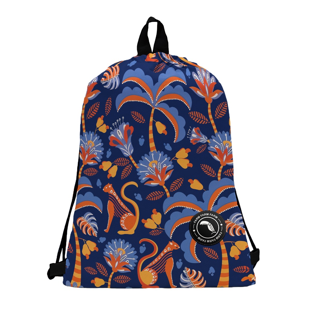 Mochila Saco Farm Rio Eco bag Unissex Praia Piscina Verão | Shopee Brasil