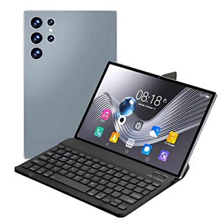 Tablet Pc Mil10 6gb Ram 256gb memória 10 Polegadas Android 13，Mil20 Pro 6GB RAM + 512GB Android 14.0 10.1 Polegadas UNIF