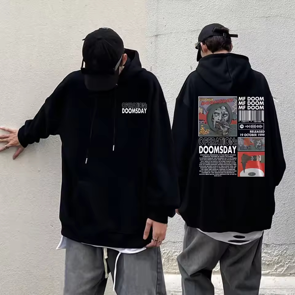 Moletom com Capuz rapper hiphop Mf Doom Doomsday Lendario Unissex ...