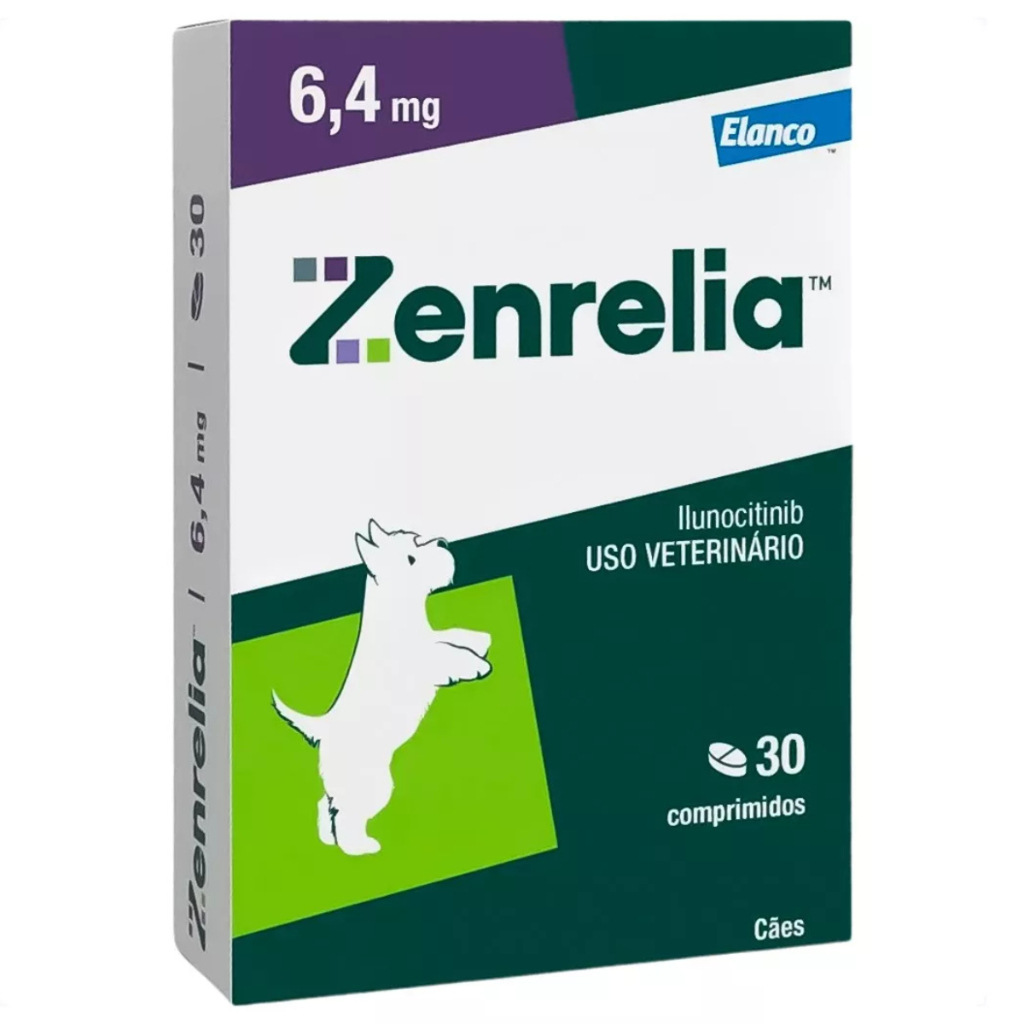 Zenrelia 6,4mg Antialérgico para Cachorro 30 comprimidos | Shopee Brasil