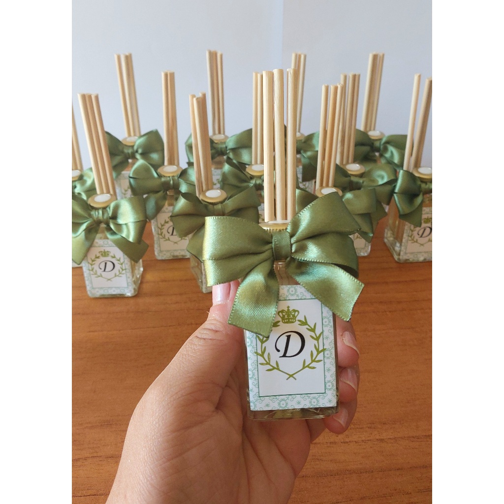 Lembrancinha Aromatizador e Difusor de ambiente 36 unidades maternidade casamento