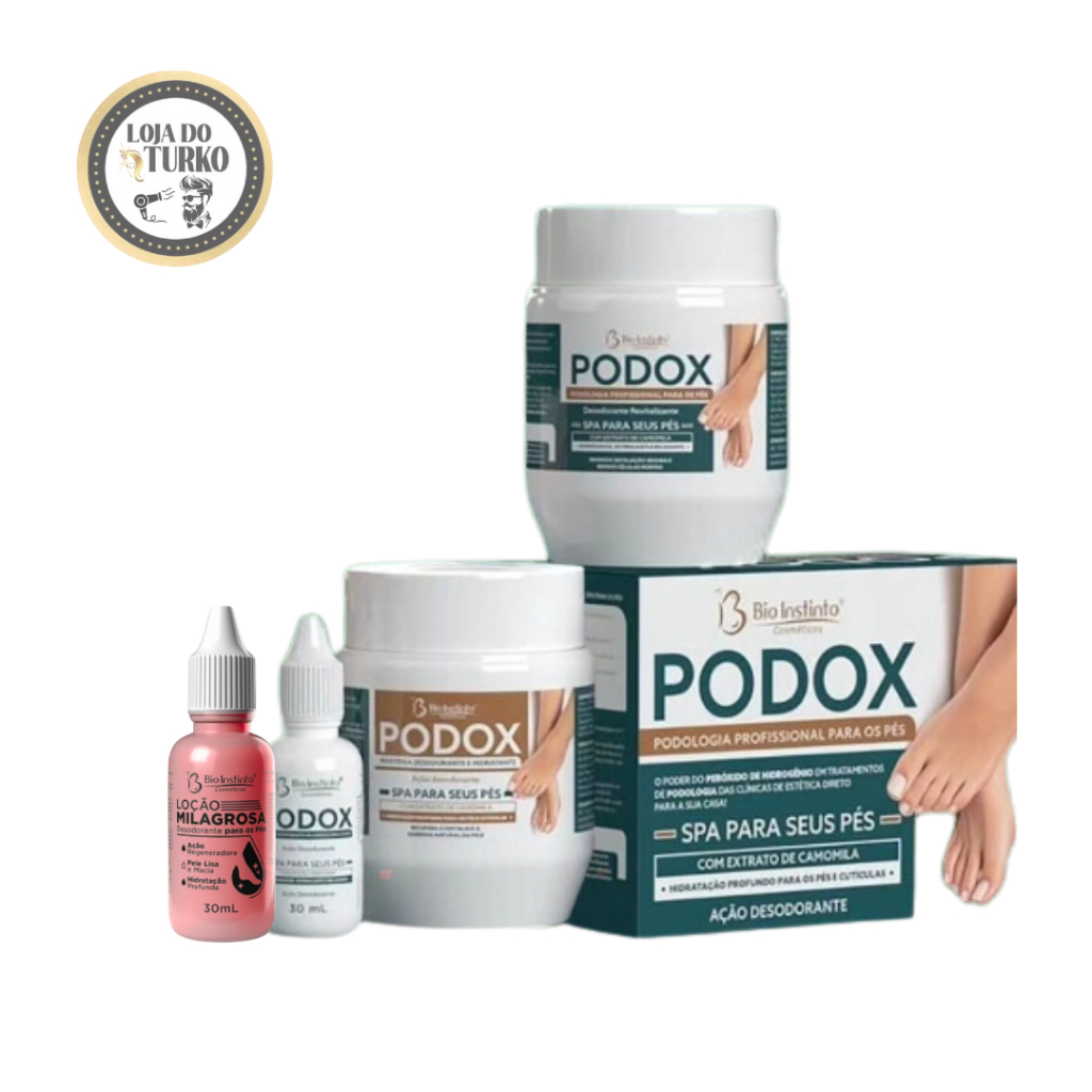Kit Completo para Pele e Pés - SPA PARA OS PÉS – Kit Podox + Gota ...
