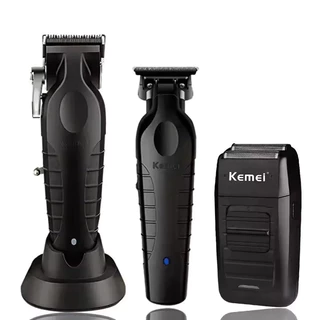 PRO Máquinas Profissionais Kemei Original KM-2296 Corte, KM-2299, KM-1102 Acabamento, Shaver