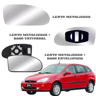 Lente Espelho Retrovisor Ford Focus 2001 À 2008
