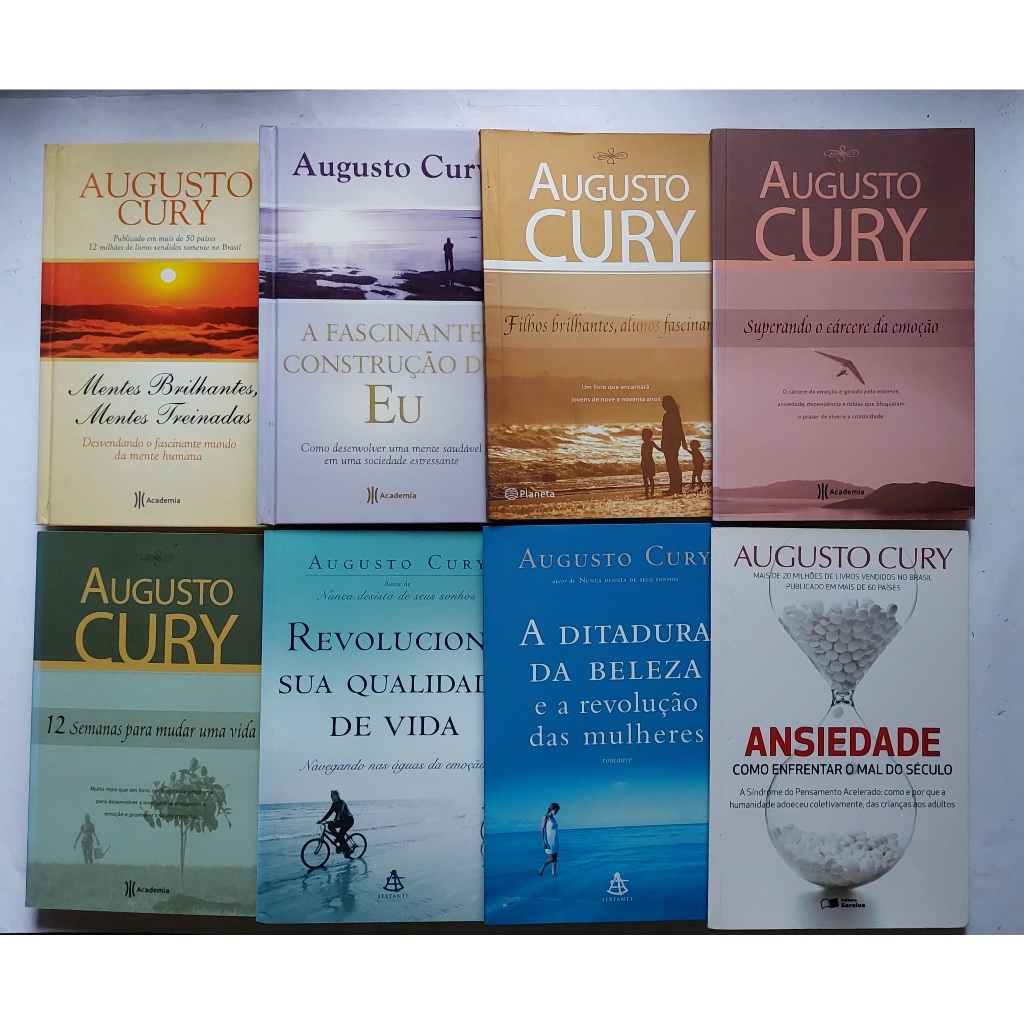 Livros De Augusto Cury | Shopee Brasil
