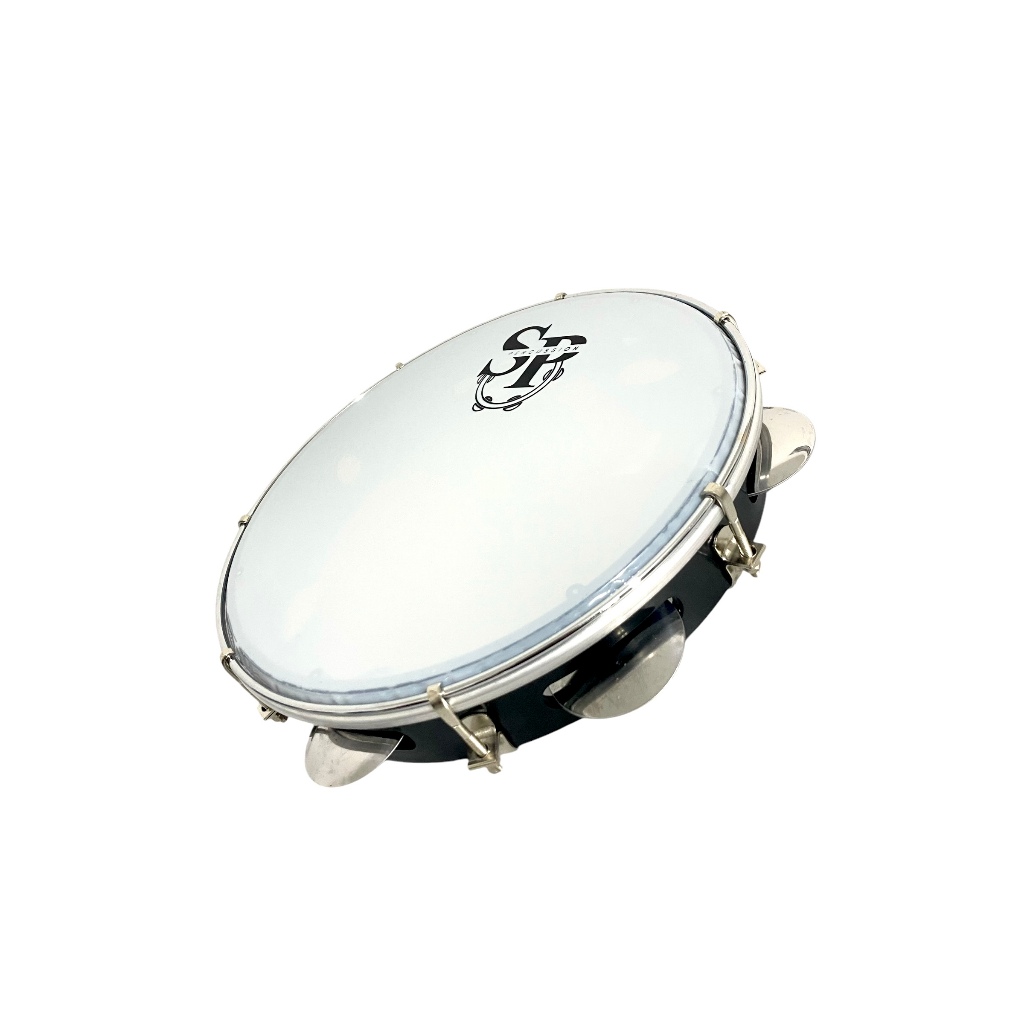 Pandeiro Profissional 10 Polegadas Sp Percussion Pele Leitosa | Shopee ...