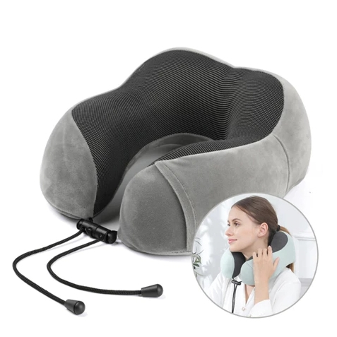 Almofada Travesseiro Pescoço Descanso Viagem Confortável