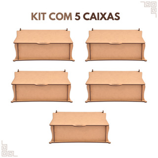 Kit 5 Caixas Lembrancinha Dia das Mães Dia dos Namorados em Oferta na Shopee