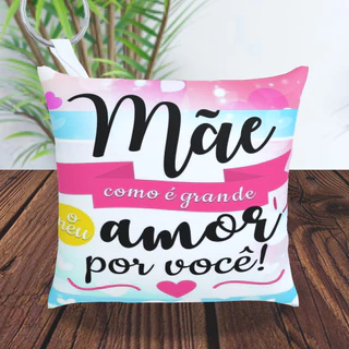 Kit 30 Almochaveiros Personalizados Mães frente  e Verso em Oferta na Shopee