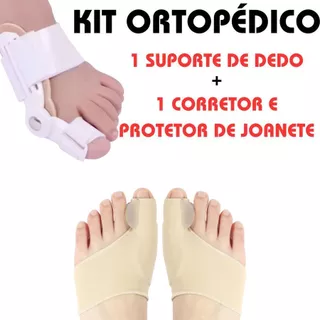 25 Kits Ortopédicos Com 1 Corretor e Protetor de Joanete E 1 Suporte De Dedo Alívio Bem Estar Útil em Oferta na Shopee