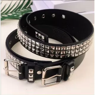 ACESSÓRIOS Nova Do Punk Rebite Cinto Para Mulheres Lantejoulas Personalidade Estilo Concave Fresco